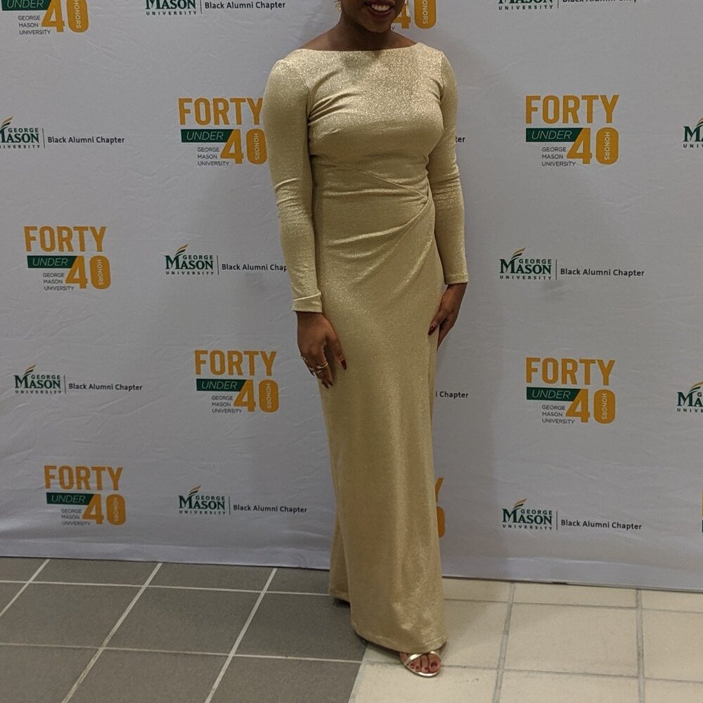 Gold Ball Gown